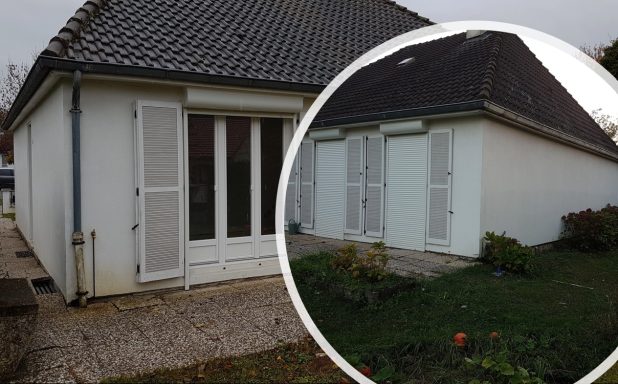 Arrière maison avant