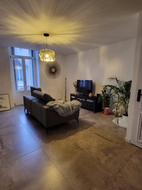 Rénovation salon après